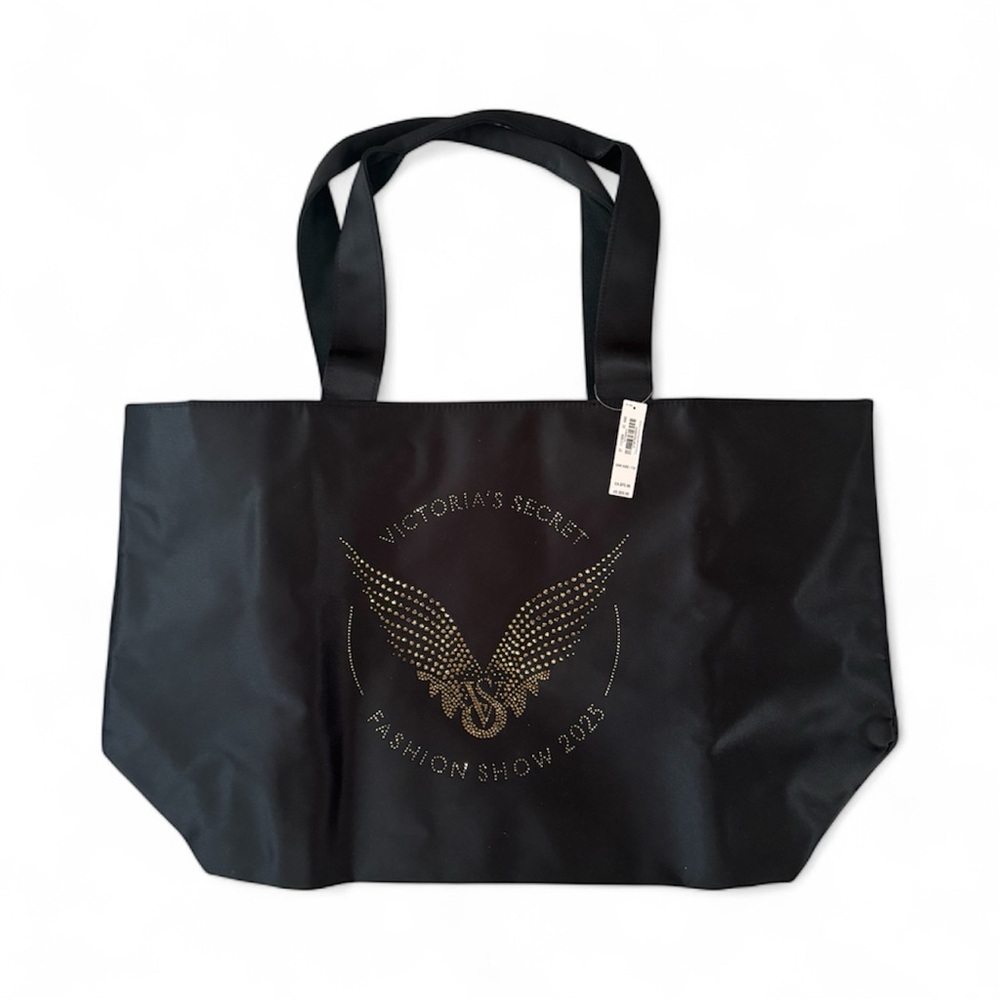 Victoria's Secret Fashion Show 2025 Black Tote Bag